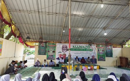 Pondok Pesantren Daarussa’dah Jatiuwung Kota Tangerang Adakan Manakib Syekh Abdul Qadir Al-Jilani