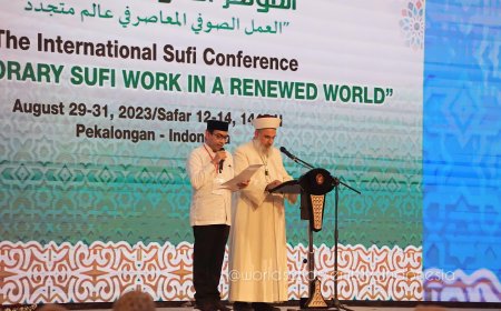 Resmi Ditutup, Muktamar Sufi Internasional di Pekalongan Hasilkan 9 Rekomendasi