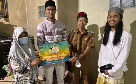 Pesantren Ramadan di Ponpes Al-Jauhari Iskandariyah Ditutup Dengan Santunan Yatim Dhuafa