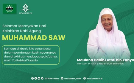 Puisi Maulana Habib Luthfi Untuk Baginda Nabi Muhammad Saw.