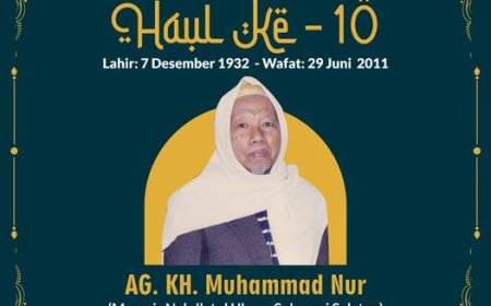 Haul Prof. Dr. K. H. Muhammad Nur Ke-10