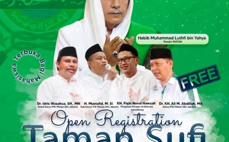 Tiga Komisariat MATAN di Bogor Akan Selenggarakan Taman Sufi, Berikut Cara Daftarnya