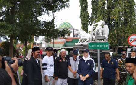 Bupati Purwakarta Resmikan Jalan Syekh Baing Yusuf