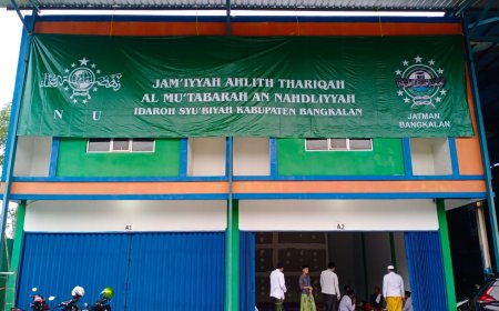 Buka Kantor Sekretariat, JATMAN Bangkalan Adakan Tasyakkuran dan Doa Bersama