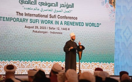 Syekh Osama Sayed Al Azhari Sampaikan Lima Harapan Majelis Sufi Dunia