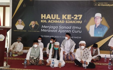 Haul Ke-27 KH Achmad Sjaichu, Menjaga Sanad Ilmu Merawat Ajaran Guru