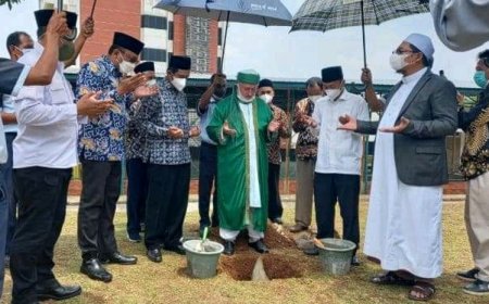 PCNU Kota Depok Hadiri Peletakan Batu Pertama Masjid KH Hasyim Asyari UI Depok