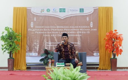 Kiai Ali M. Abdillah Beri Apresiasi KMNU IPB dan MATAN IPB