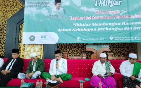 Kemenag dan JATMAN Kab Bogor Adakan Tasyakuran HUT RI ke-77