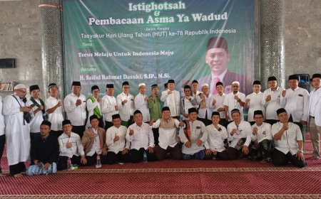 HUT RI ke-78 JATMAN Kabupaten Bogor Sukses Gelar Istighotsah dan bacaan Asma Ya Wadud