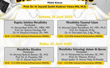 Launching dan Bedah Buku Syaikh Kadirun Yahya