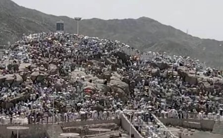 Jamaah Haji Mulai Laksanakan Puncak Haji Wukuf di Arafah