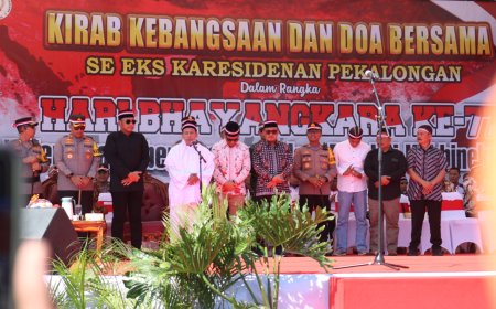 Pesan Habib Luthfi di Kirab Kebangsaan dan Doa Bersama