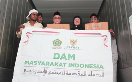 Pertama Kali, Daging 3.000 Kambing DAM Haji Dikirim Ke Indonesia
