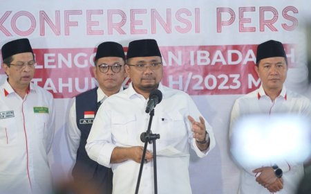 Menag Resmi Tutup Operasional Haji 2023, Ini Laporannya