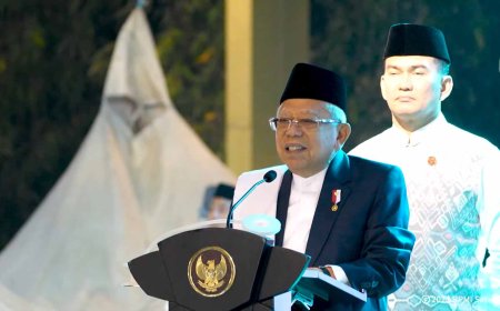 Hadiri Haul Ke-514 Sunan Bonang, Wapres Sebut Wali Songo Wariskan Dakwah Islam yang Toleran