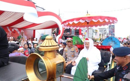 Habib Luthfi Ingatkan Kirab Merah Putih Bukan Hanya Seremonil Biasa dan Generasi Muda Sebagai Penerus Bangsa