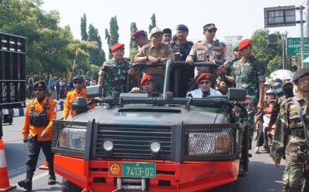 Sambut World Sufi Assembly, Habib Luthfi Pimpin Kirab Merah Putih