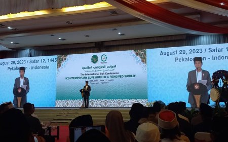 Presiden Jokowi Buka Muktamar Sufi Internasional, Acara Ini Penting Bagi Indonesia