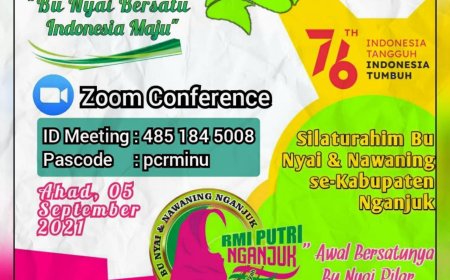 Silaturahim Bu Nyai dan Nawaning Se-Kabupaten Nganjuk