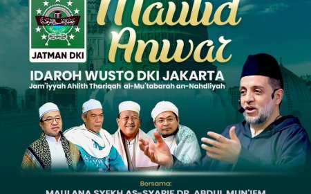 Syekh Abdul Mun'iem Al Ghumari akan Hadiri Maulid Anwar JATMAN DKI