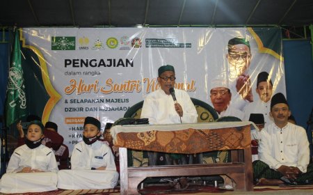 Peringatan HSN oleh FKMNU UNNES Dihadari Habib Umar Muthohar