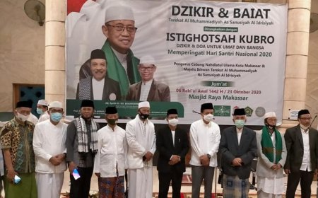 Dzikir dan Baiat Tarekat Muhammadiyah Al-Sanusiyah Al-Idrisiyah