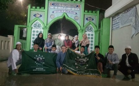 MATAN UNJ dan MATAN UIN Syahid Adakan Ziarah Kubur