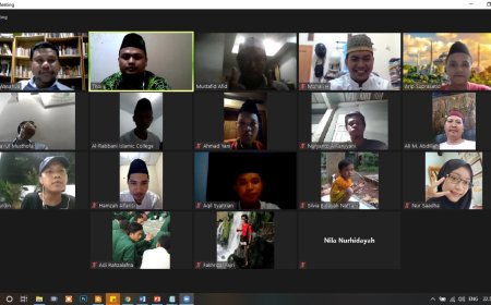 Menuju Pelantikan dan Raker, MATAN Jakarta Adakan Rapat Online