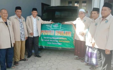 Warga Terdampak Banjir Dapatkan Bantuan dari Syu’biyah JATMAN dan Wathonah Kota Pekalongan