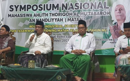 Symposium Nasional MATAN: Teknologi Tidak Bisa Menggantikan Spiritual