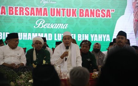 Habib Luthfi Pimpin Do’a Bersama untuk Bangsa di Ngawi