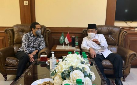 Menteri Nadiem Kunjungi PBNU, Sepakat Perangi Intoleran hingga Pelecehan Seksual
