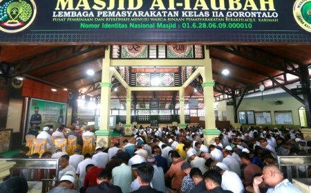 Lapas Gorontalo dan TQN Suryalaya Adakan Zikir Akbar