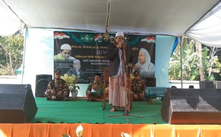 Idarah Ghusniyah JATMAN Sendang Agung Lampung Tengah Resmi Dilantik
