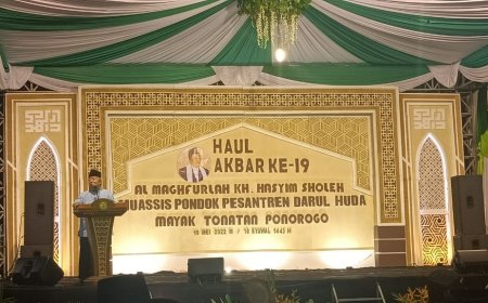 Peringatan Haul Akbar ke-19 KH Hasyim Sholeh Ponorogo