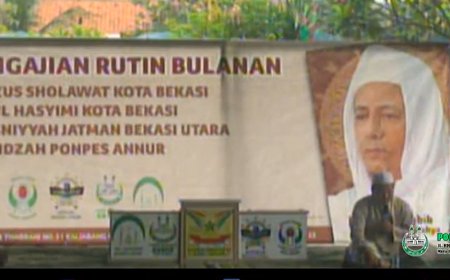 Halal Bihalal Kanzus Sholawat Kota Bekasi dan JATMAN Bekasi Utara