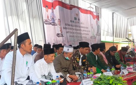 JATMAN Lampung Selatan Gelar Majelis Dzikir dan Manaqib Qubro