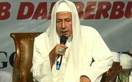 Habib Luthfi Hadiri Haul Akbar Syekh Ahmad Nahrowi Muhtarom Al Banyumasi