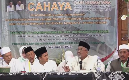 Habib Muhdor Ceritakan Sosok Habib Luthfi dalam Buku Cahaya dari Nusantara