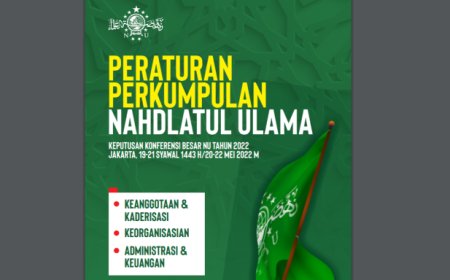 Download Peraturan Perkumpulan Nahdlatul Ulama Hasil Konbes 2022