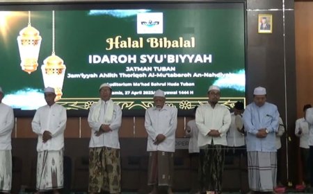 Halal Bihalal Pengurus Idaroh Syu’biyah, Ghusniyah dan Wathonah JATMAN Tuban