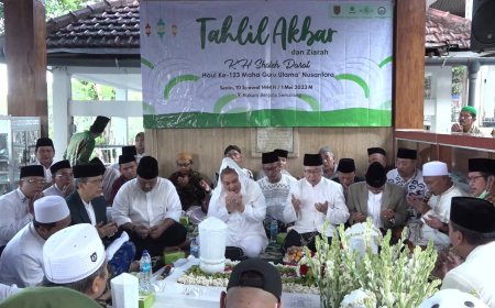 Haul Ke-123 KH Sholeh Darat, Kota Semarang Ditargetkan Jadi Tujuan Wisata Religi