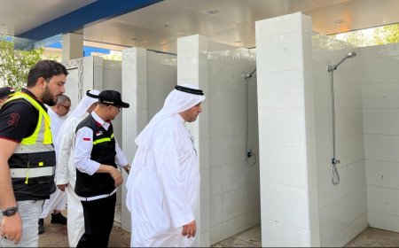 Persiapan Haji Di Arafah, 10 Toilet Tambahan Disiapkan di Setiap Maktabnya