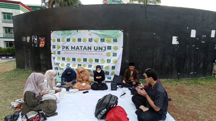 MATAN UNJ Gelar Doa Bersama untuk Gempa Cianjur