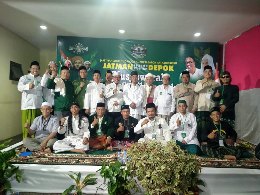 Mudir JATMAN Jawa Barat Hadiri Musyawarah Idarah Syu’biyah ke-1 Kota Depok