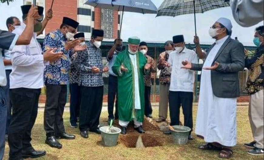 PCNU Kota Depok Hadiri Peletakan Batu Pertama Masjid KH Hasyim Asyari UI Depok