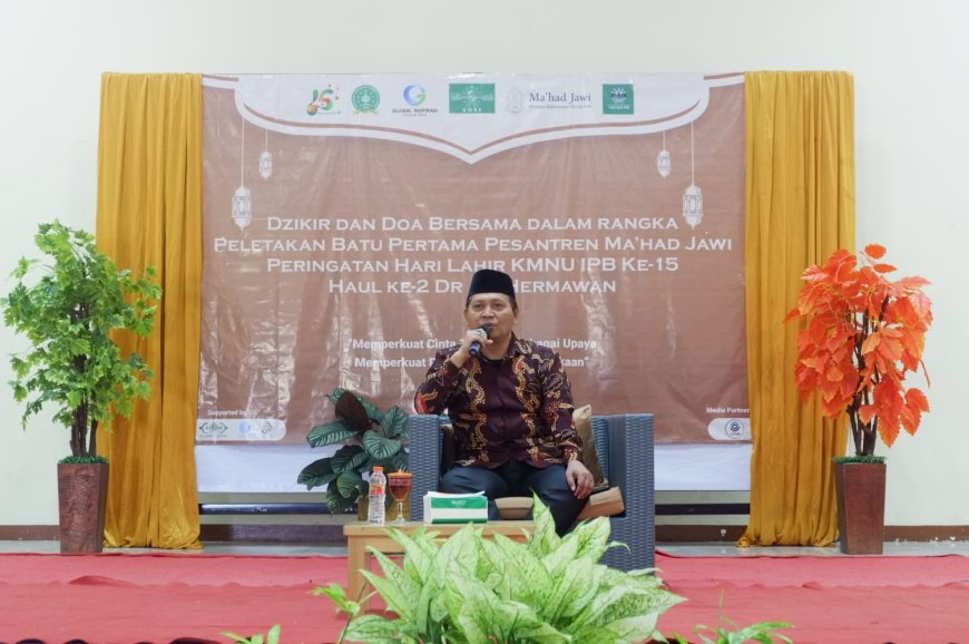 Kiai Ali M. Abdillah Beri Apresiasi KMNU IPB dan MATAN IPB