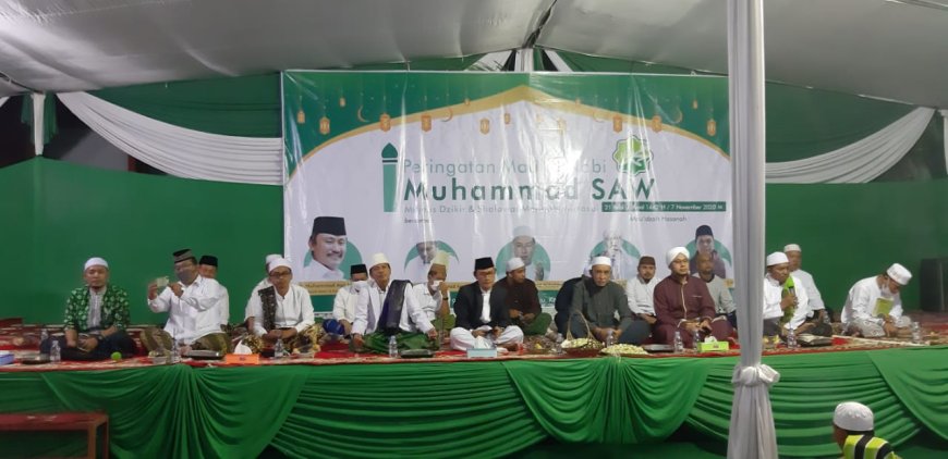 Wustho Lampung Peringati Maulid Nabi dengan Sholawat Simtudduror