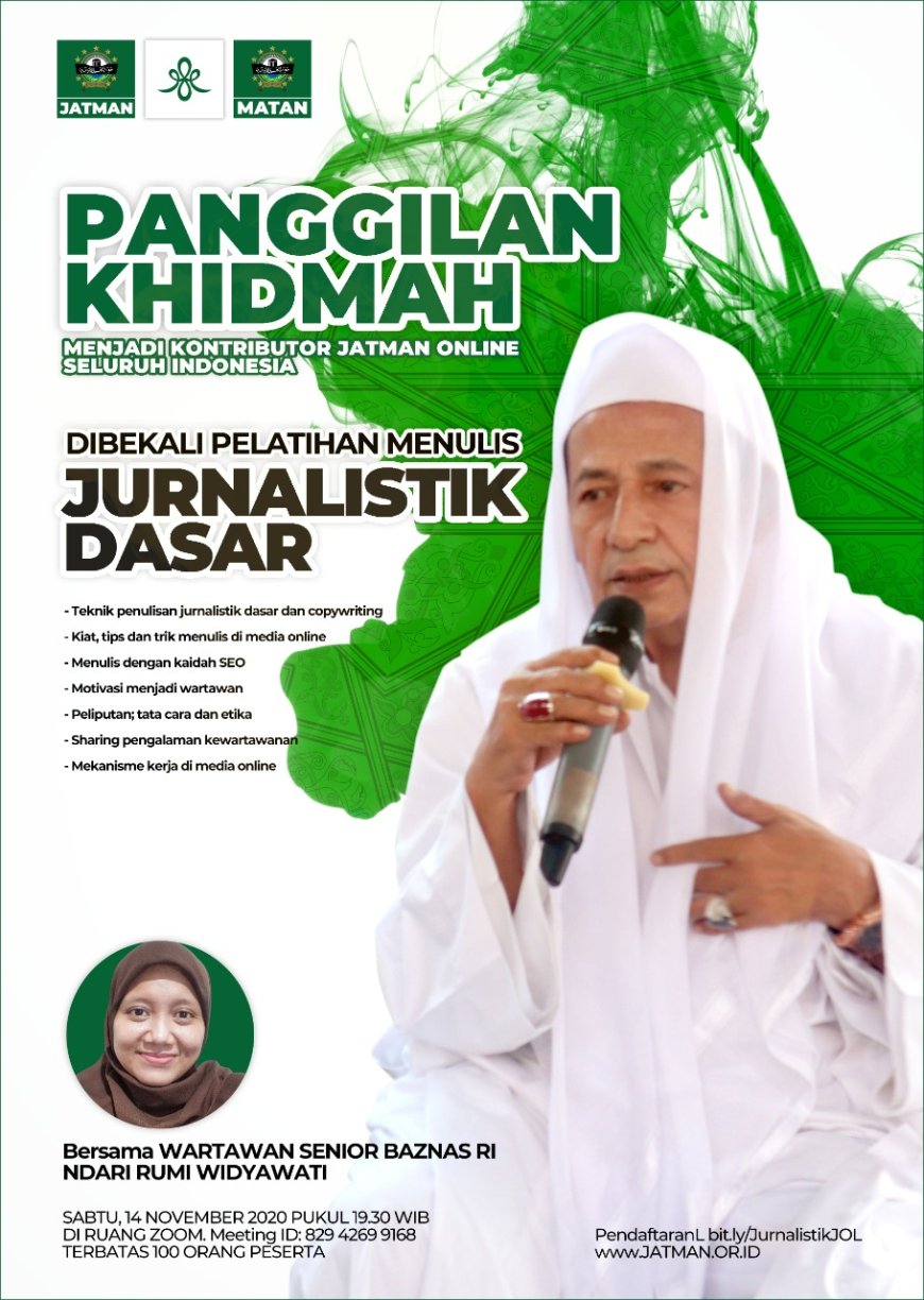 JATMAN Online Perkuat Kontributor Seluruh Indonesia dengan Aneka Pelatihan